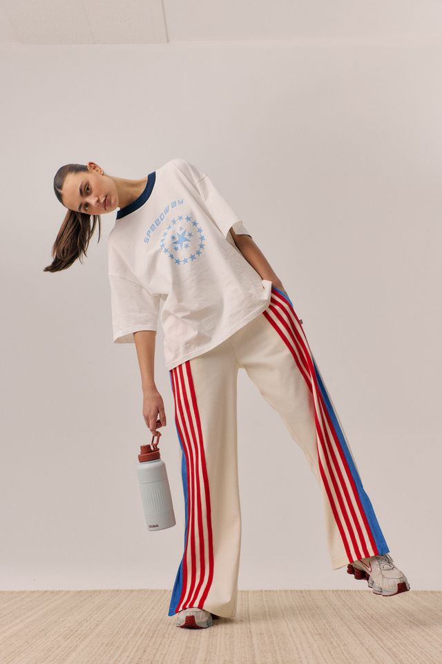 ARAMINTA JAMES Womens Speedway Oversized Tee in Snow, WOMENS TEES & TANKS, ARAMINTA JAMES, Elwood 101