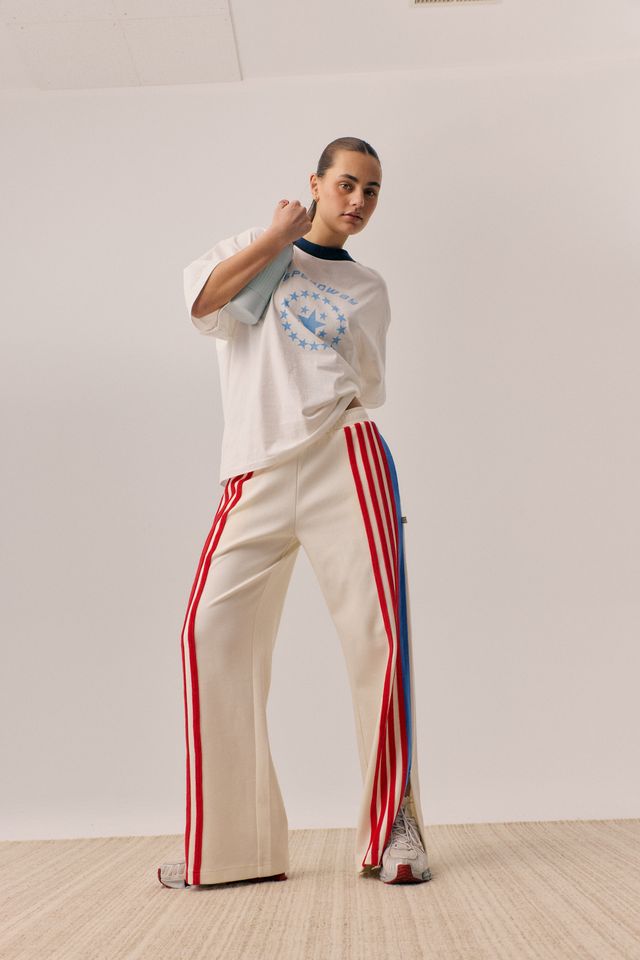 ARAMINTA JAMES Womens Speedway Oversized Tee in Snow, WOMENS TEES & TANKS, ARAMINTA JAMES, Elwood 101