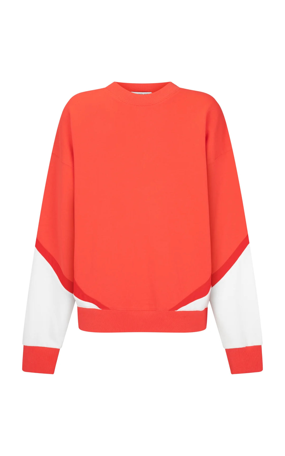 ARAMINTA JAMES Womens Splice Sweatshirt Coral, WOMENS KNITS & SWEATERS, ARAMINTA JAMES, Elwood 101