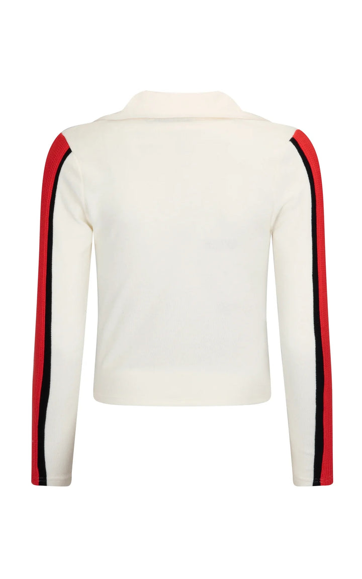 ARAMINTA JAMES Womens Sportif Cardigan - Coconut, WOMENS TOPS & SHIRTS, ARAMINTA JAMES, Elwood 101
