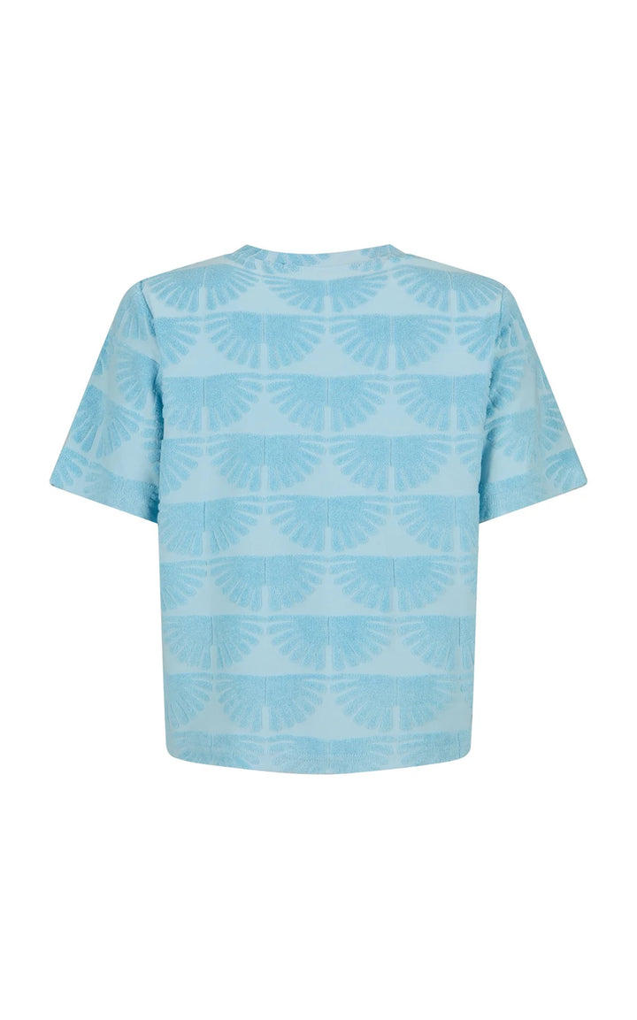 ARAMINTA JAMES Womens Sunnyside Terry Tee in Sky Blue, WOMENS TEES & TANKS, ARAMINTA JAMES, Elwood 101