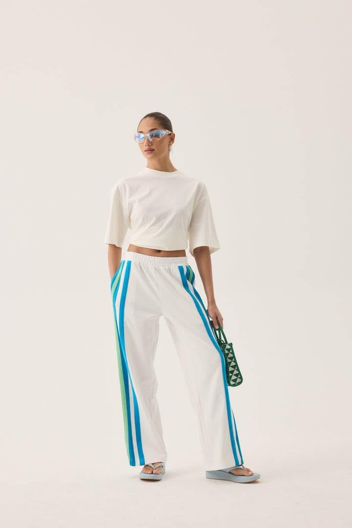 ARAMINTA JAMES Womens Vacation Sporty Pant in Snow