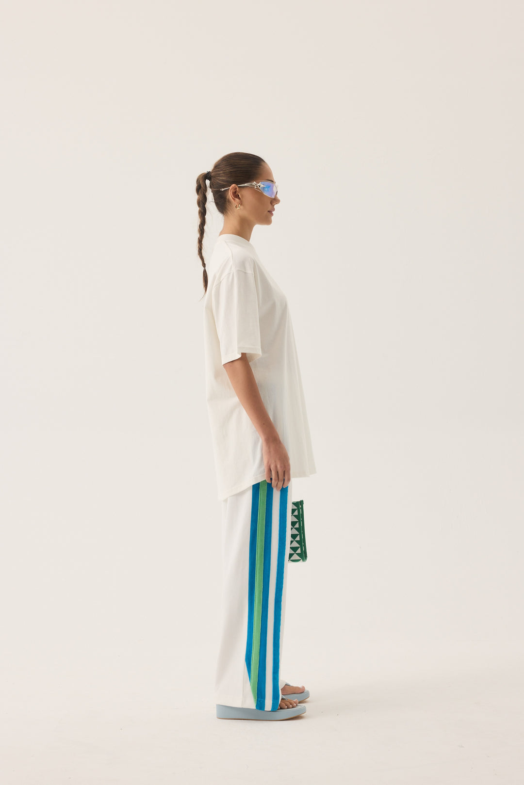 ARAMINTA JAMES Womens Vacation Sporty Pant in Snow