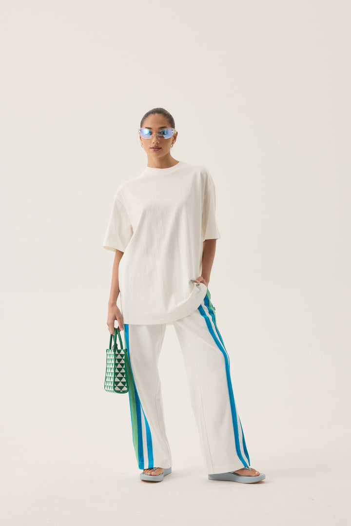 ARAMINTA JAMES Womens Vacation Sporty Pant in Snow