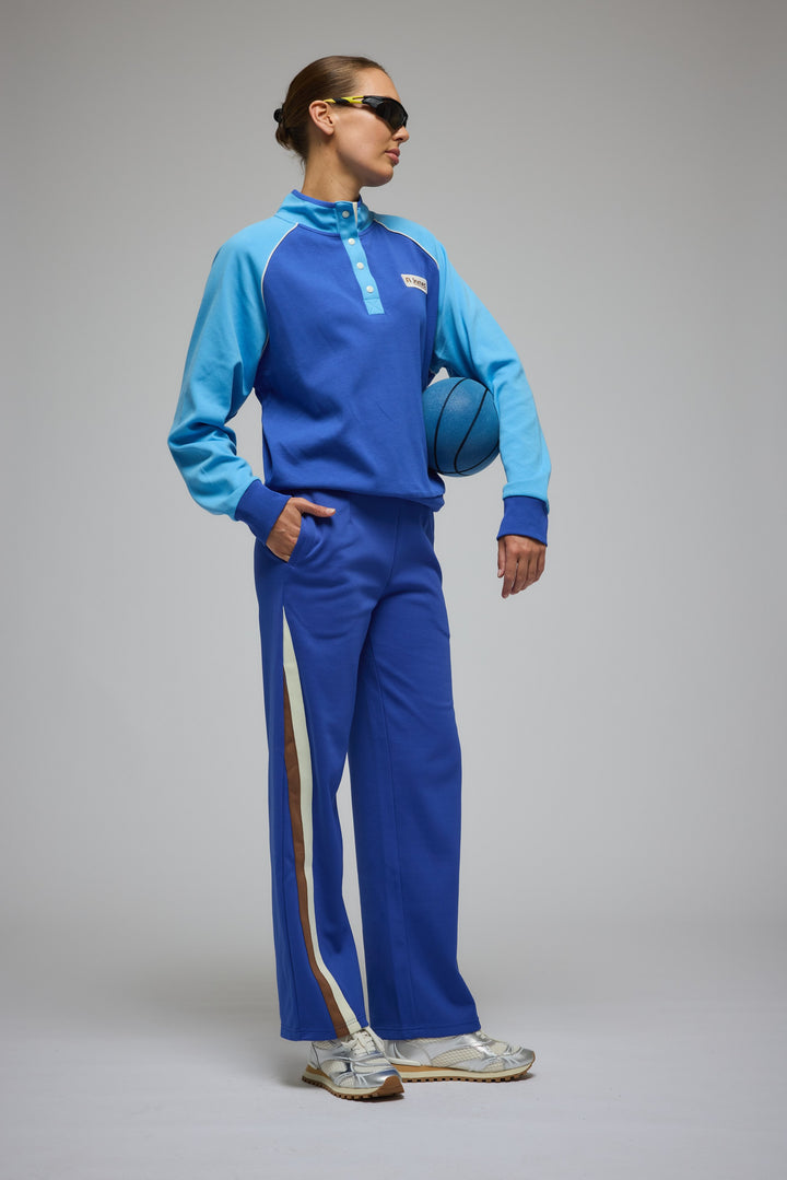 ARAMINTA JAMES Womens Vici Trackpant Ultramarine, WOMENS TRACK PANTS, ARAMINTA JAMES, Elwood 101