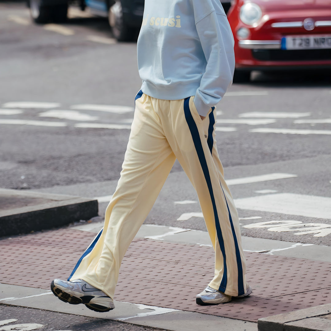 ARAMINTA JAMES Womens Voyage Terry Pant Lemon Cream, WOMENS TRACK PANTS, ARAMINTA JAMES, Elwood 101