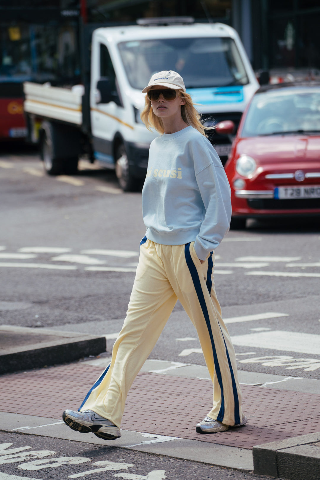 ARAMINTA JAMES Womens Voyage Terry Pant Lemon Cream, WOMENS TRACK PANTS, ARAMINTA JAMES, Elwood 101