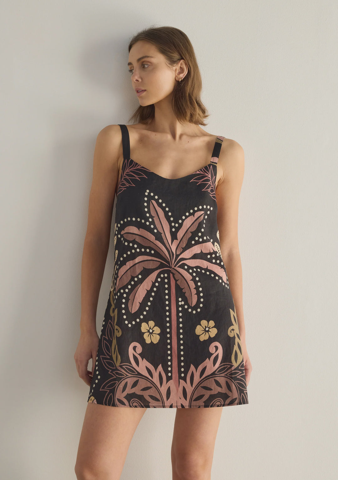 auguste the label black dress AUGUSTE THE LABEL Womens Angel Mini Dress