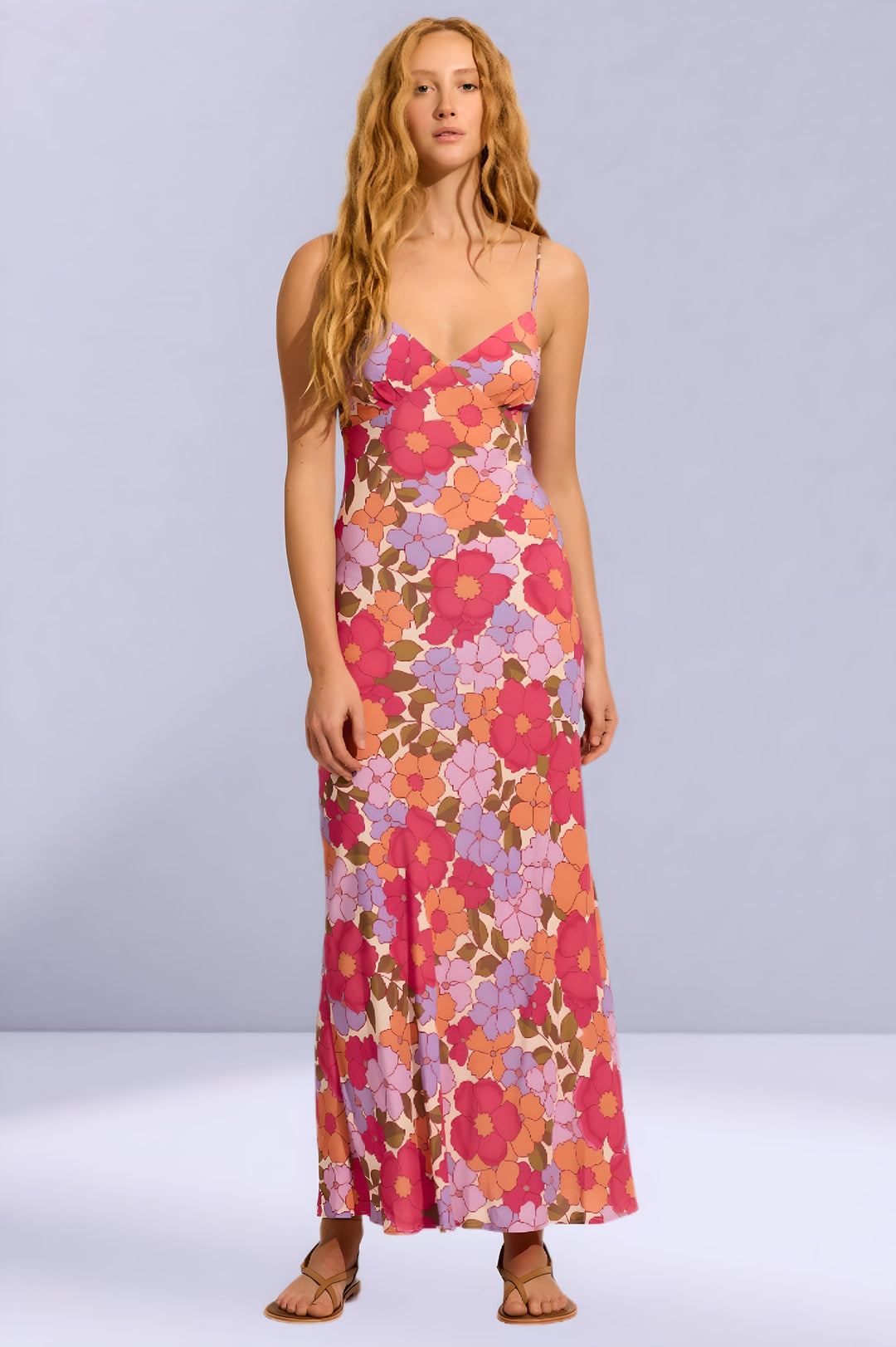 AUGUSTE THE LABEL Womens Tania Maxi Dress - Red, WOMENS DRESSES, AUGUSTE THE LABEL, Elwood 101