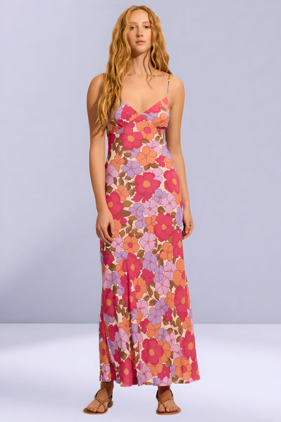 AUGUSTE THE LABEL Womens Tania Maxi Dress - Red, WOMENS DRESSES, AUGUSTE THE LABEL, Elwood 101