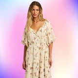 AUGUSTE THE LABEL Womens Alannah Maxi Dress - Ivory, WOMENS DRESSES, AUGUSTE THE LABEL, Elwood 101