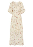 AUGUSTE THE LABEL Womens Alannah Maxi Dress - Ivory, WOMENS DRESSES, AUGUSTE THE LABEL, Elwood 101