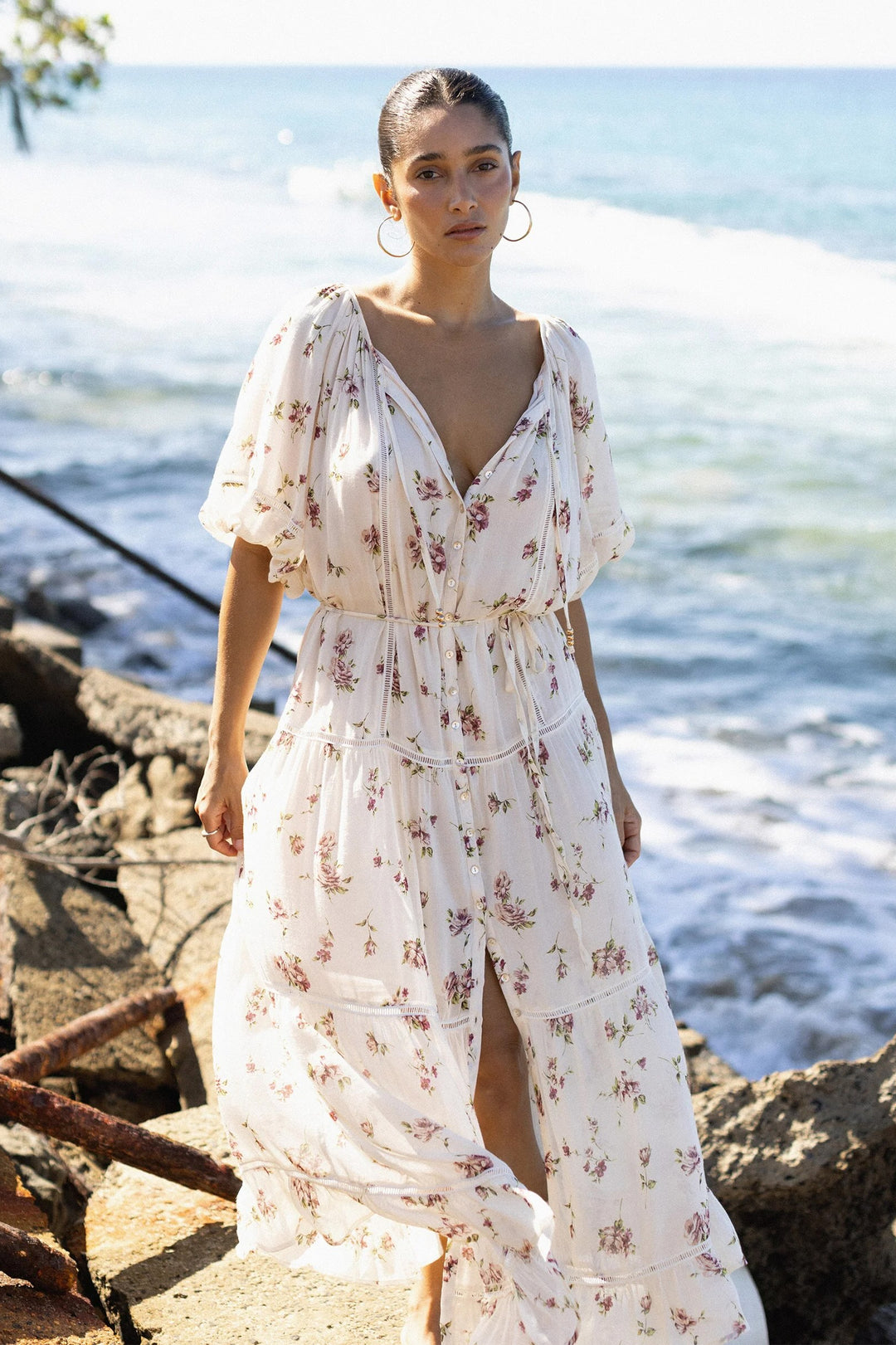 alannah maxi dress We love @dominiquelissa in the Alannah Maxi Dress Available in boutiques and online #kookai