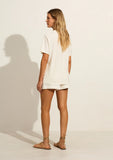 AUGUSTE THE LABEL Womens Roses Classic Tee - Off White, WOMENS TEES & TANKS, AUGUSTE THE LABEL, Elwood 101