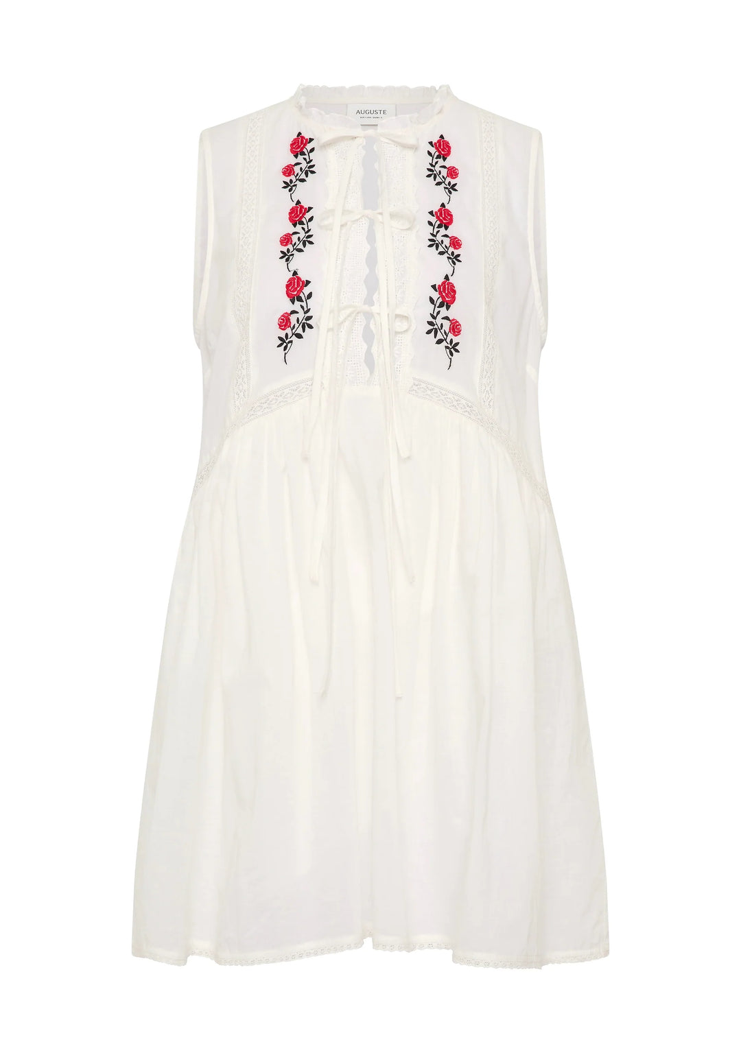 AUGUSTE THE LABEL Womens Bellamy Mini Dress in White
