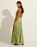 AUGUSTE THE LABEL Womens Haisley Maxi Dress - Sage, WOMENS DRESSES, AUGUSTE THE LABEL, Elwood 101