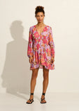 AUGUSTE THE LABEL Womens Helena Mini Dress - Red, WOMENS DRESSES, AUGUSTE THE LABEL, Elwood 101