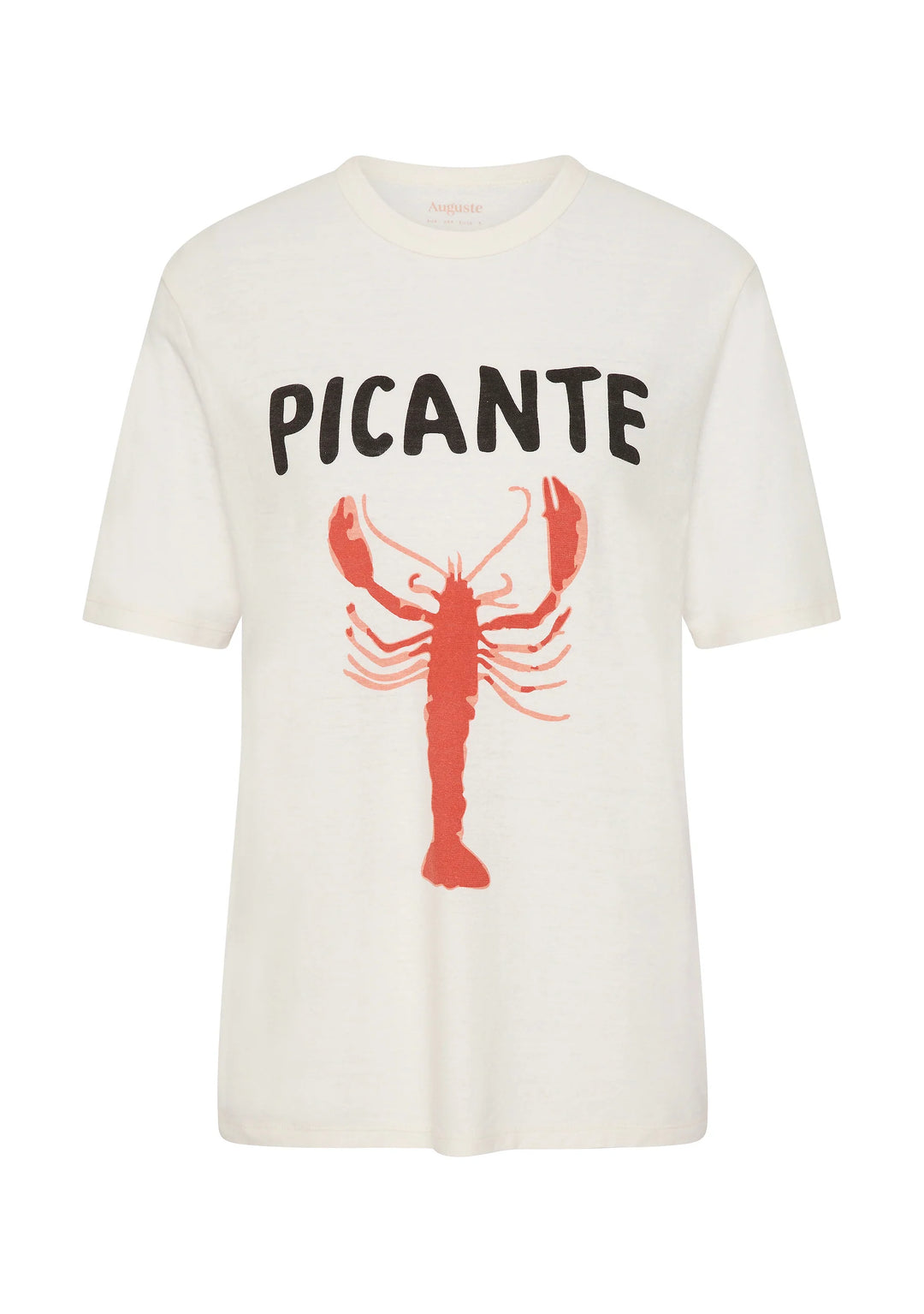 AUGUSTE THE LABEL Womens Picante Boyfriend Tee in White