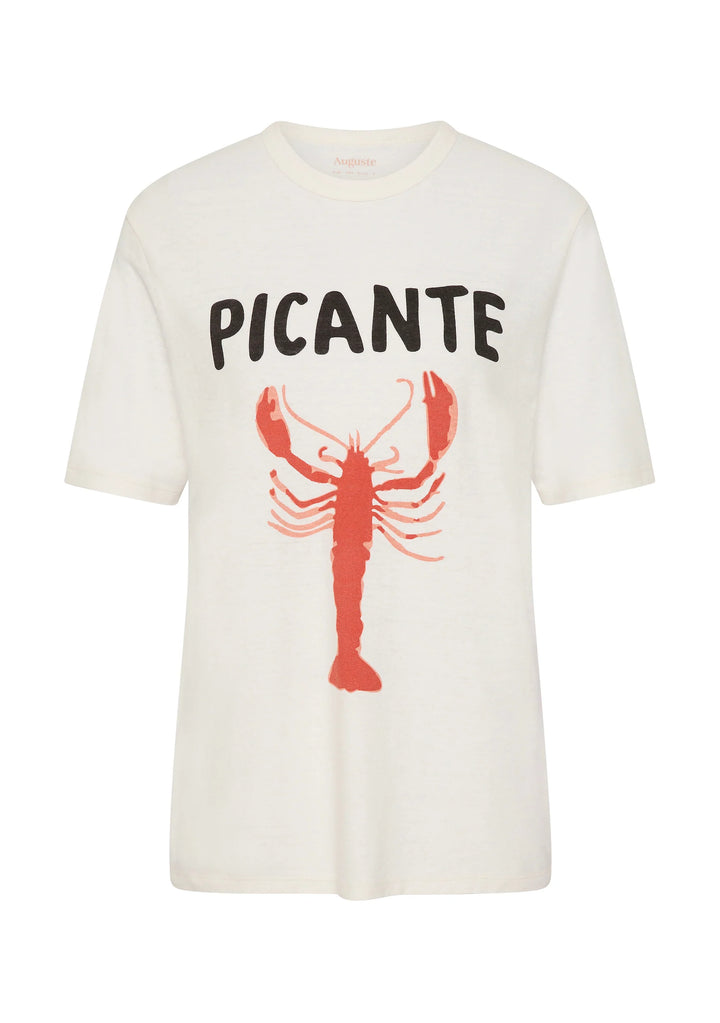 AUGUSTE THE LABEL Womens Picante Boyfriend Tee in White