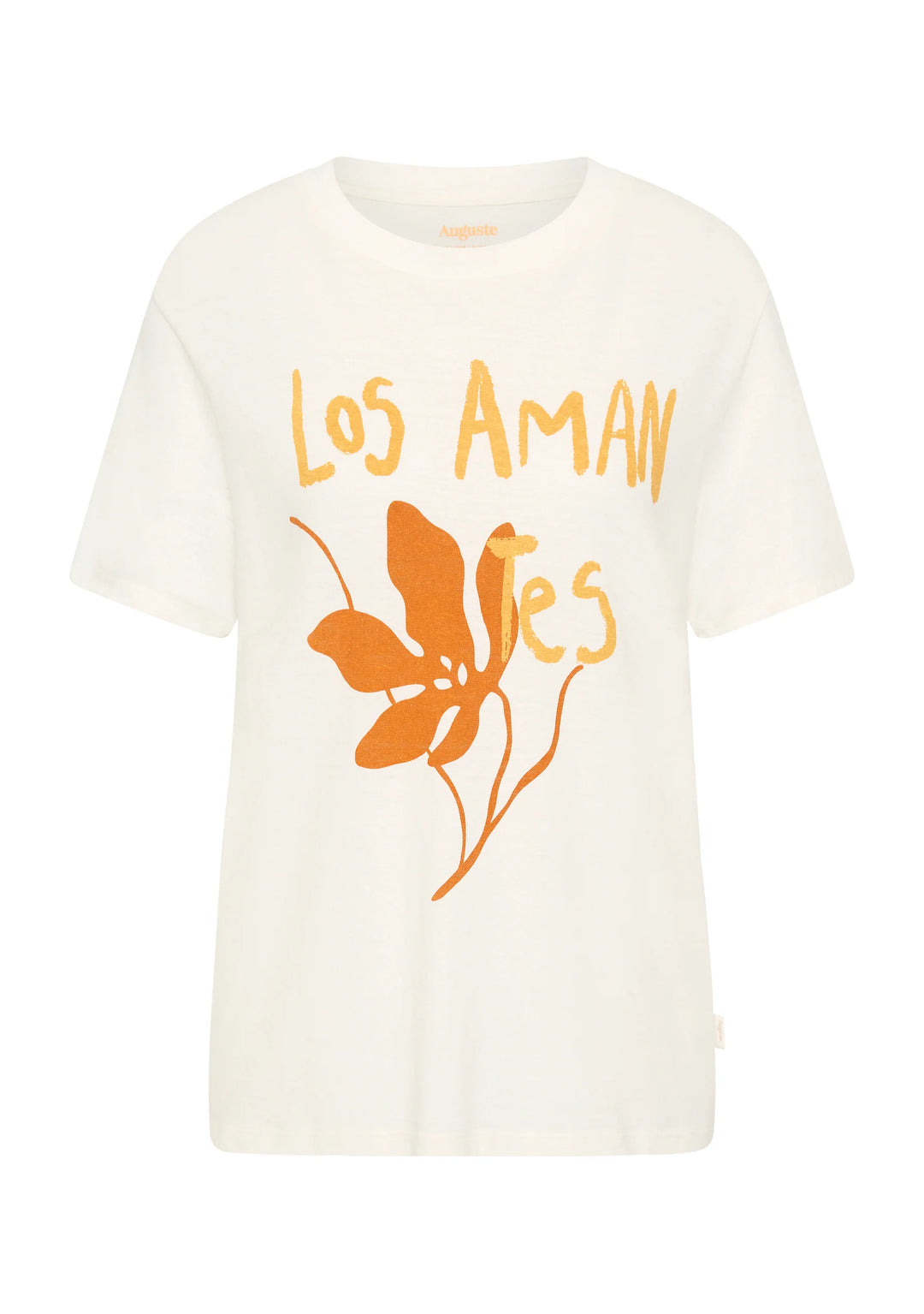 AUGUSTE THE LABEL Womens Spanish Lovers Classic Tee Off White, WOMENS TEES & TANKS, AUGUSTE THE LABEL, Elwood 101