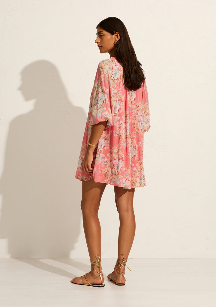 AUGUSTE THE LABEL Womens Willow Mini Dress - Rose Pink, WOMENS DRESSES, AUGUSTE THE LABEL, Elwood 101