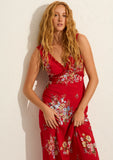AUGUSTE THE LABEL Womens Yolanda Maxi Dress - Red, WOMENS DRESSES, AUGUSTE THE LABEL, Elwood 101