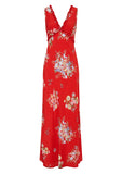 AUGUSTE THE LABEL Womens Yolanda Maxi Dress - Red, WOMENS DRESSES, AUGUSTE THE LABEL, Elwood 101