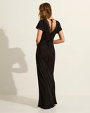 AUGUST THE LABEL Womens Rianne Maxi Dress - Black, WOMENS DRESSES, AUGUSTE THE LABEL, Elwood 101