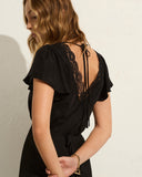 AUGUST THE LABEL Womens Rianne Maxi Dress - Black, WOMENS DRESSES, AUGUSTE THE LABEL, Elwood 101