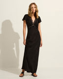 AUGUST THE LABEL Womens Rianne Maxi Dress - Black, WOMENS DRESSES, AUGUSTE THE LABEL, Elwood 101