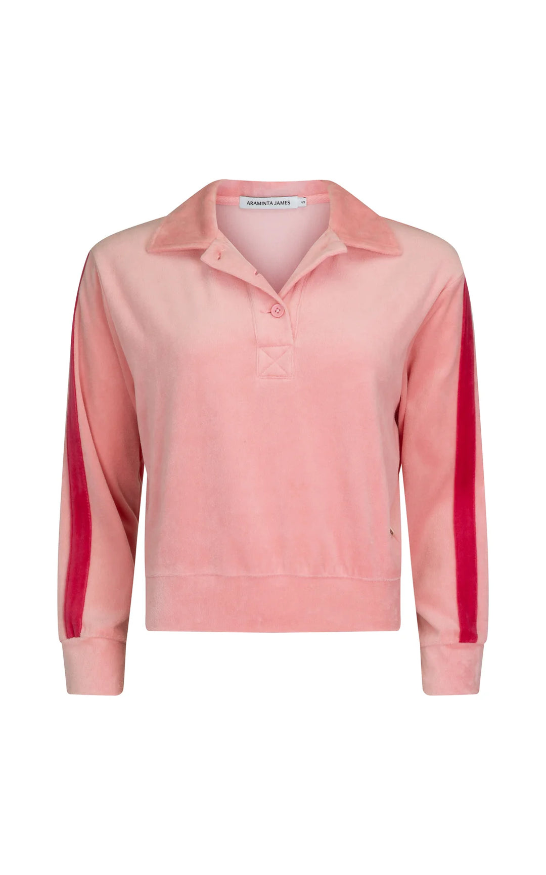 ARAMINTA JAMES Womens Mara Velour Sweater Blush, WOMENS KNITS & SWEATERS, ARAMINTA JAMES, Elwood 101