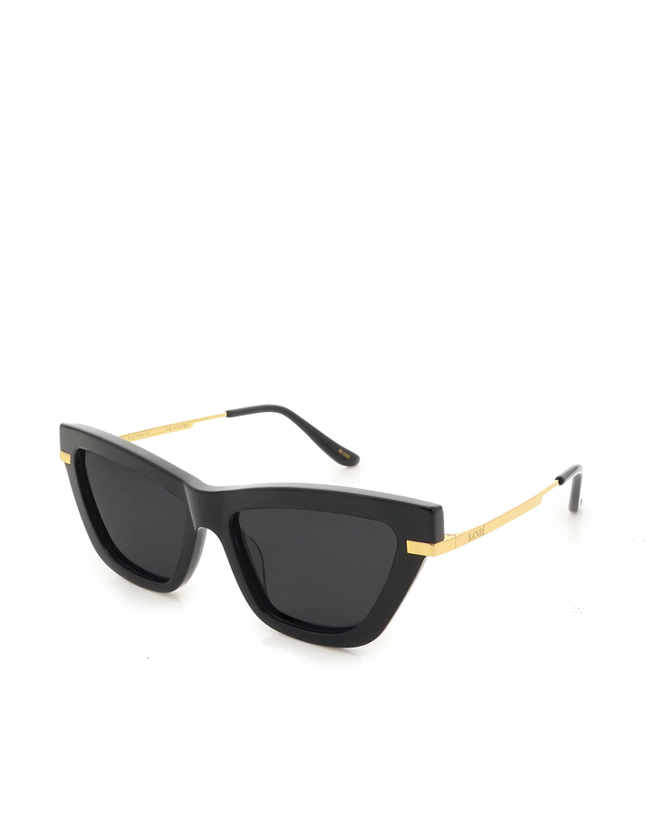 BANBE EYEWEAR Womens The Whitney Polarised Sunglasses - Black/ Jet, SUNGLASSES UNISEX, BANBE, Elwood 101