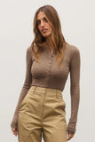 BAYSE BRAND Womens Lara Bodysuit - Cedar, WOMENS BODYSUITS, BAYSE BRAND, Elwood 101