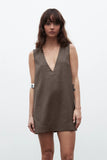 BAYSE BRAND Womens Skylar Dress - Chocolate, WOMENS DRESSES, BAYSE BRAND, Elwood 101