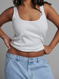 BAYSE BRAND Womens Jordy Tank - White, WOMENS TEES & TANKS, BAYSE BRAND, Elwood 101