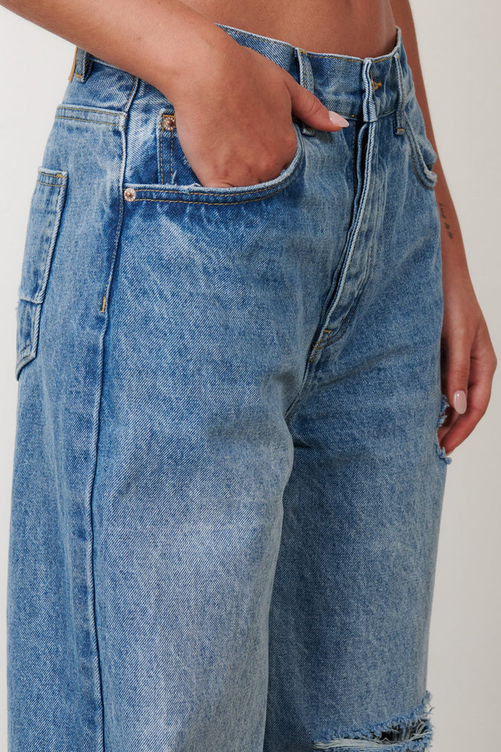 BAYSE BRAND Womens Perry Denim - Blue Boy, WOMENS DENIM, BAYSE BRAND, Elwood 101