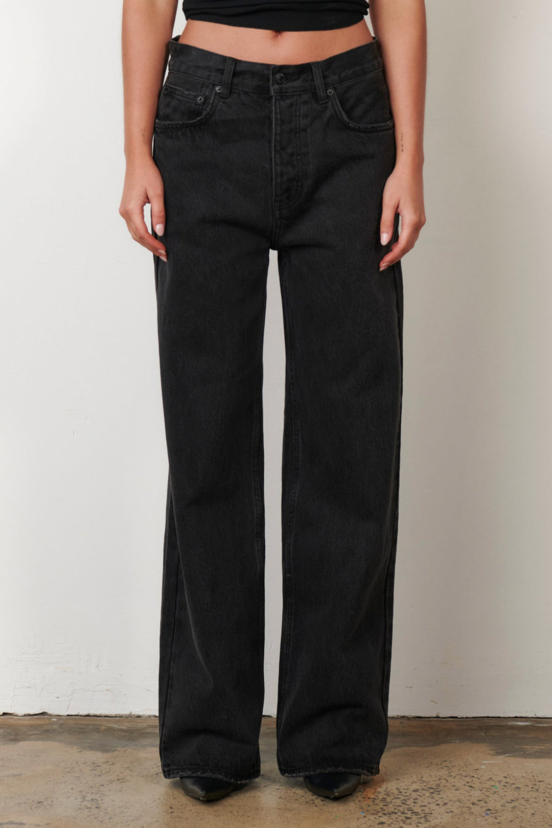 Pre Order BAYSE BRAND Womens Perry Denim - Backstage Black, WOMENS DENIM, BAYSE BRAND, Elwood 101