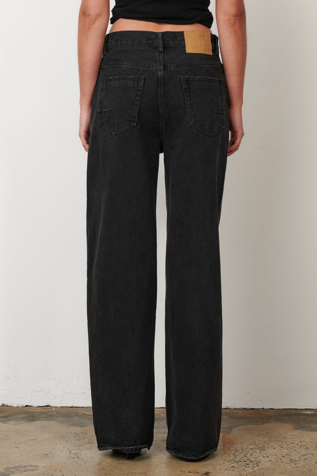 Pre Order BAYSE BRAND Womens Perry Denim - Backstage Black, WOMENS DENIM, BAYSE BRAND, Elwood 101