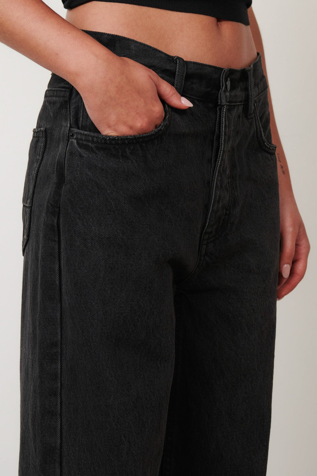 Pre Order BAYSE BRAND Womens Perry Denim - Backstage Black, WOMENS DENIM, BAYSE BRAND, Elwood 101