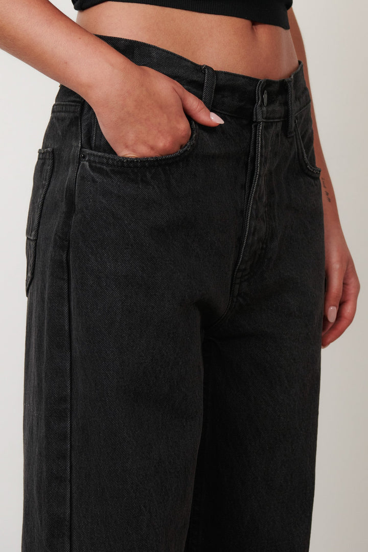Pre Order BAYSE BRAND Womens Perry Denim - Backstage Black, WOMENS DENIM, BAYSE BRAND, Elwood 101