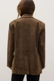 BAYSE BRAND Womens Camilla Blazer - Saddle