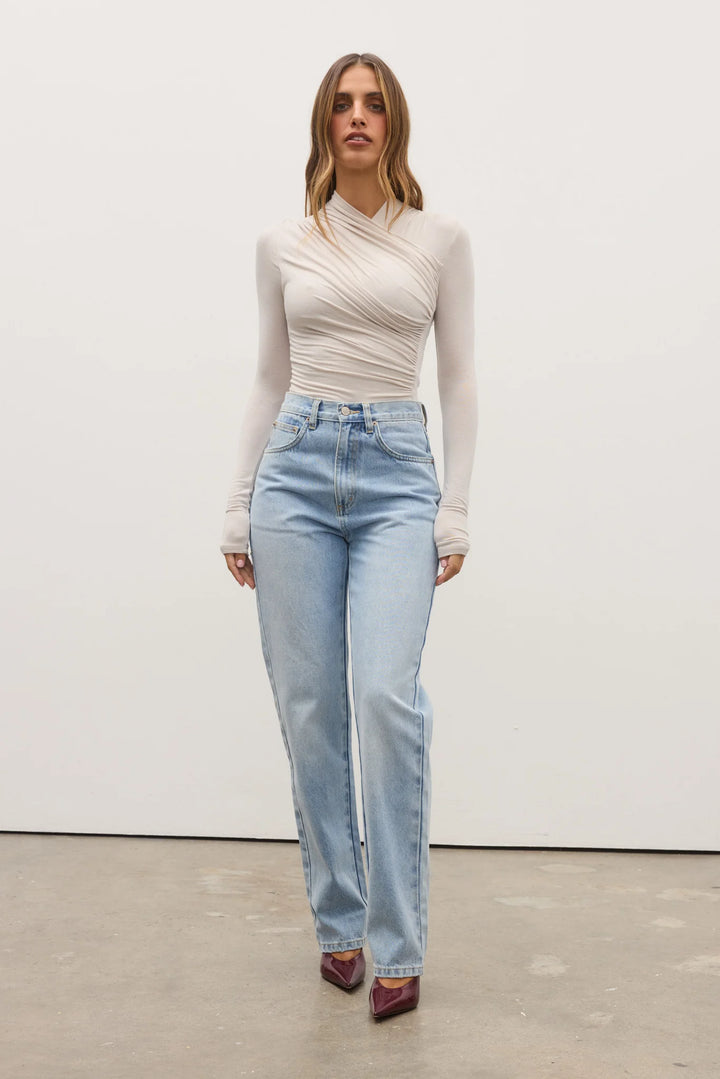 BAYSE BRAND Womens Heidi High Waisted Jeans Atlanta, WOMENS DENIM, BAYSE BRAND, Elwood 101