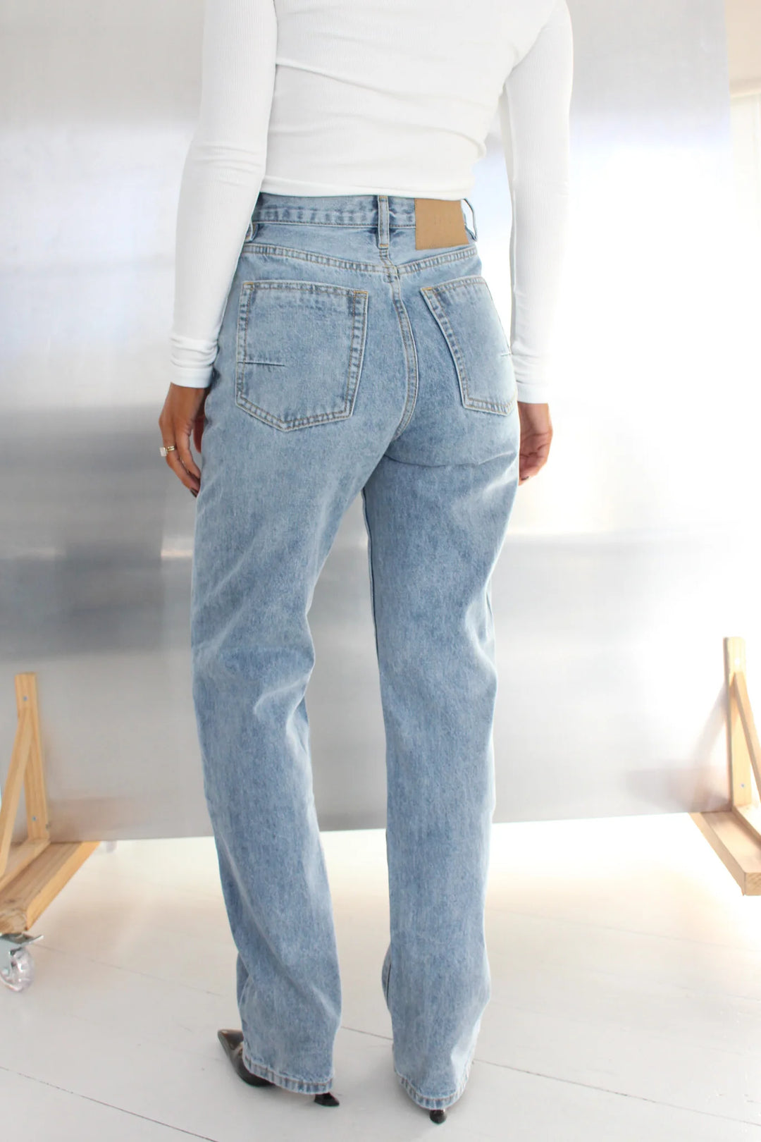 BAYSE BRAND Womens Heidi High Waisted Jeans Atlanta, WOMENS DENIM, BAYSE BRAND, Elwood 101
