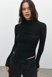 BAYSE BRAND Womens Roselani Top - Shadow, WOMENS TOPS & SHIRTS, BAYSE BRAND, Elwood 101