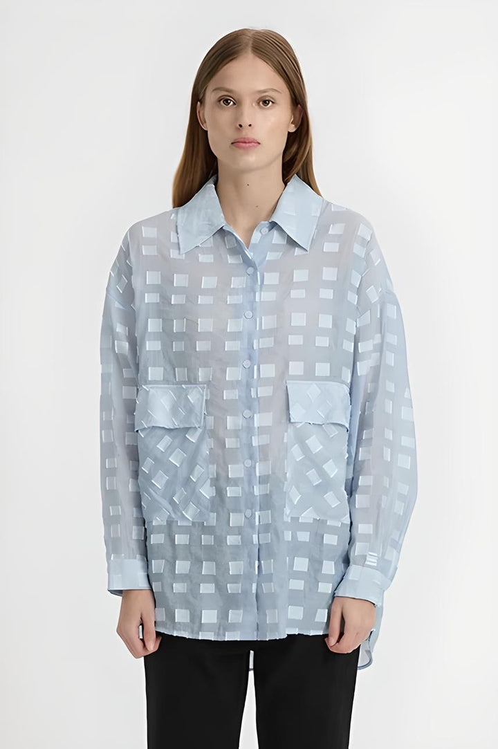 BLANCA Womens Knox Shirt Blue, WOMENS TOPS & SHIRTS, BLANCA, Elwood 101