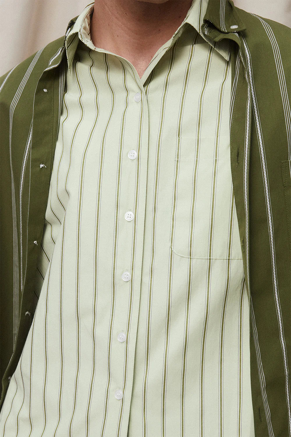 BLANCA Womens Alessia Shirt - Green, WOMENS TOPS & SHIRTS, BLANCA, Elwood 101