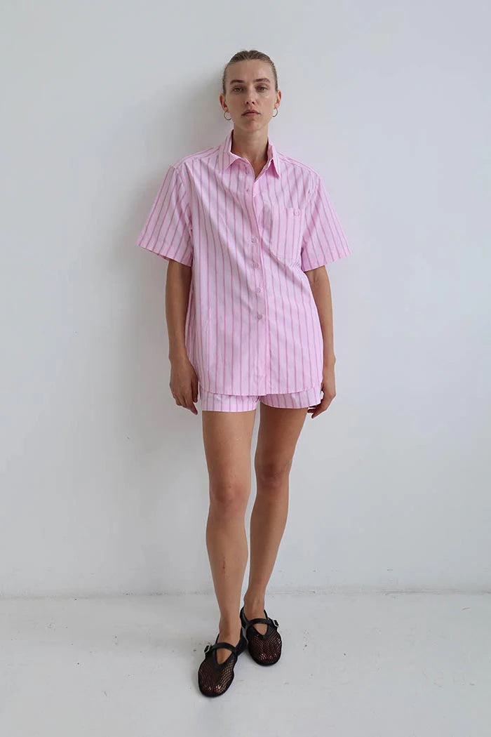 BLANCA Womens Alessia Shirt - Pink, WOMENS TOPS & SHIRTS, BLANCA, Elwood 101