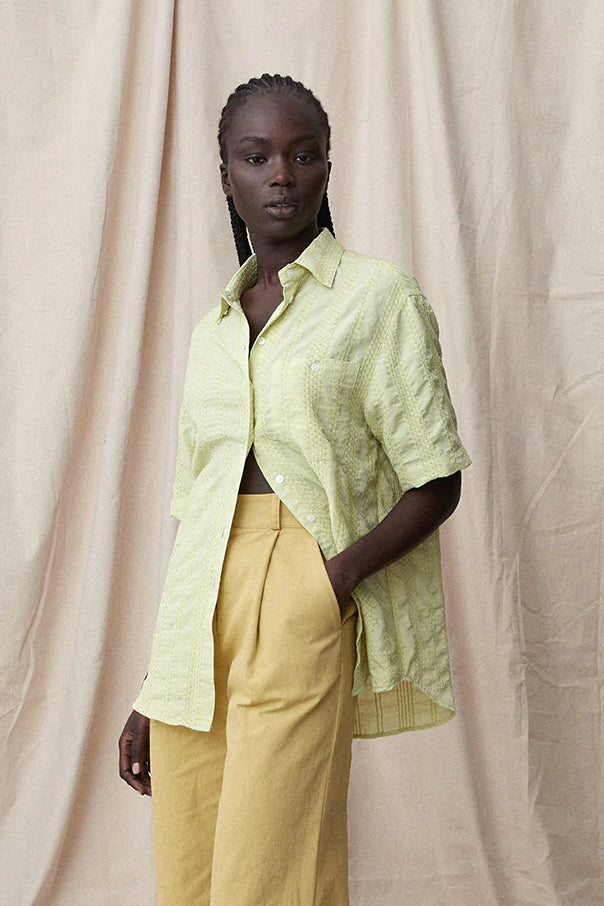 BLANCA Womens Corina Shirt - Sage, WOMENS TOPS & SHIRTS, BLANCA, Elwood 101