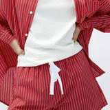 BLANCA Womens Jerico Shorts - Red /White Stripe, WOMENS SHORTS, BLANCA, Elwood 101