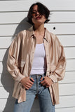 BLANCA Womens Knox Stripe Shirt Beige, WOMENS TOPS & SHIRTS, BLANCA, Elwood 101